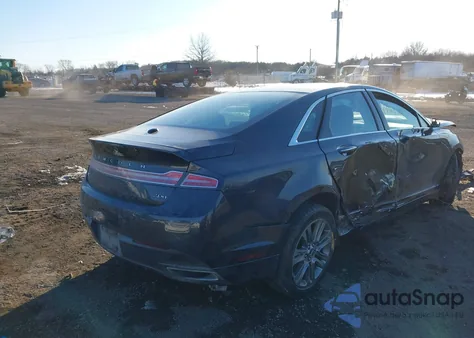 2014 Lincoln Mkz Hybrid из США, поврежденный, VIN 3LN6L2LUXER805891
